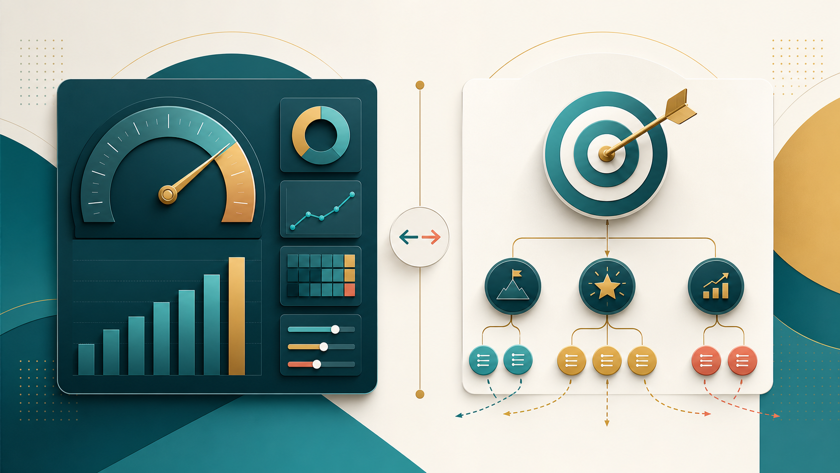 ما الفرق بين مؤشرات الأداء الرئيسية (KPIs) والأهداف والنتائج الرئيسية (OKRs)؟